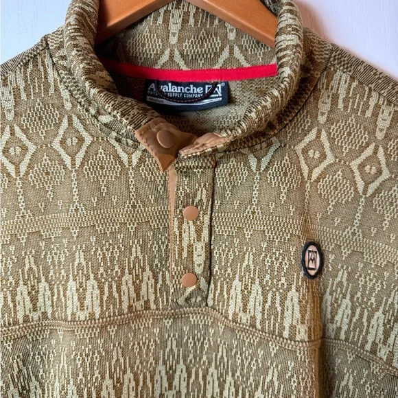 Avalanche Olive Men’s  Sweater - Picture 9 of 9